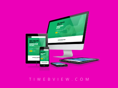 Responsive Check - process of creating website by TIWEBVIEW